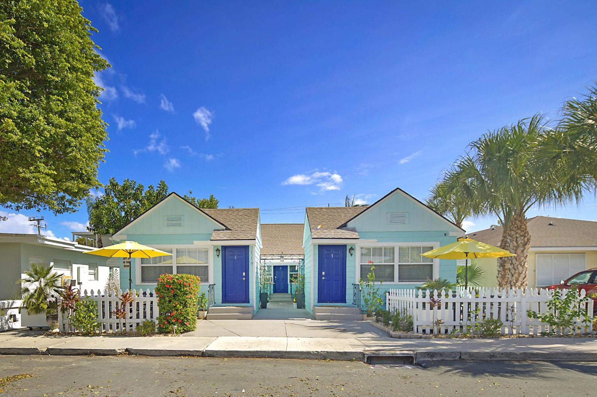 Steps To Beach & Downtown! Cozy Beach Bungalow #1 沃思湖 外观 照片