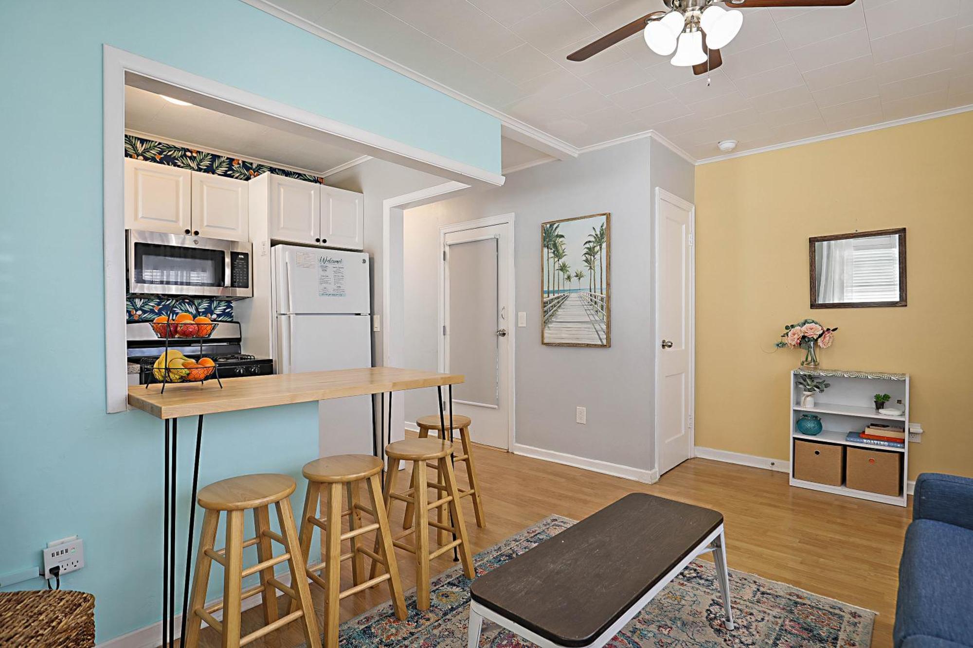 Steps To Beach & Downtown! Cozy Beach Bungalow #1 沃思湖 外观 照片