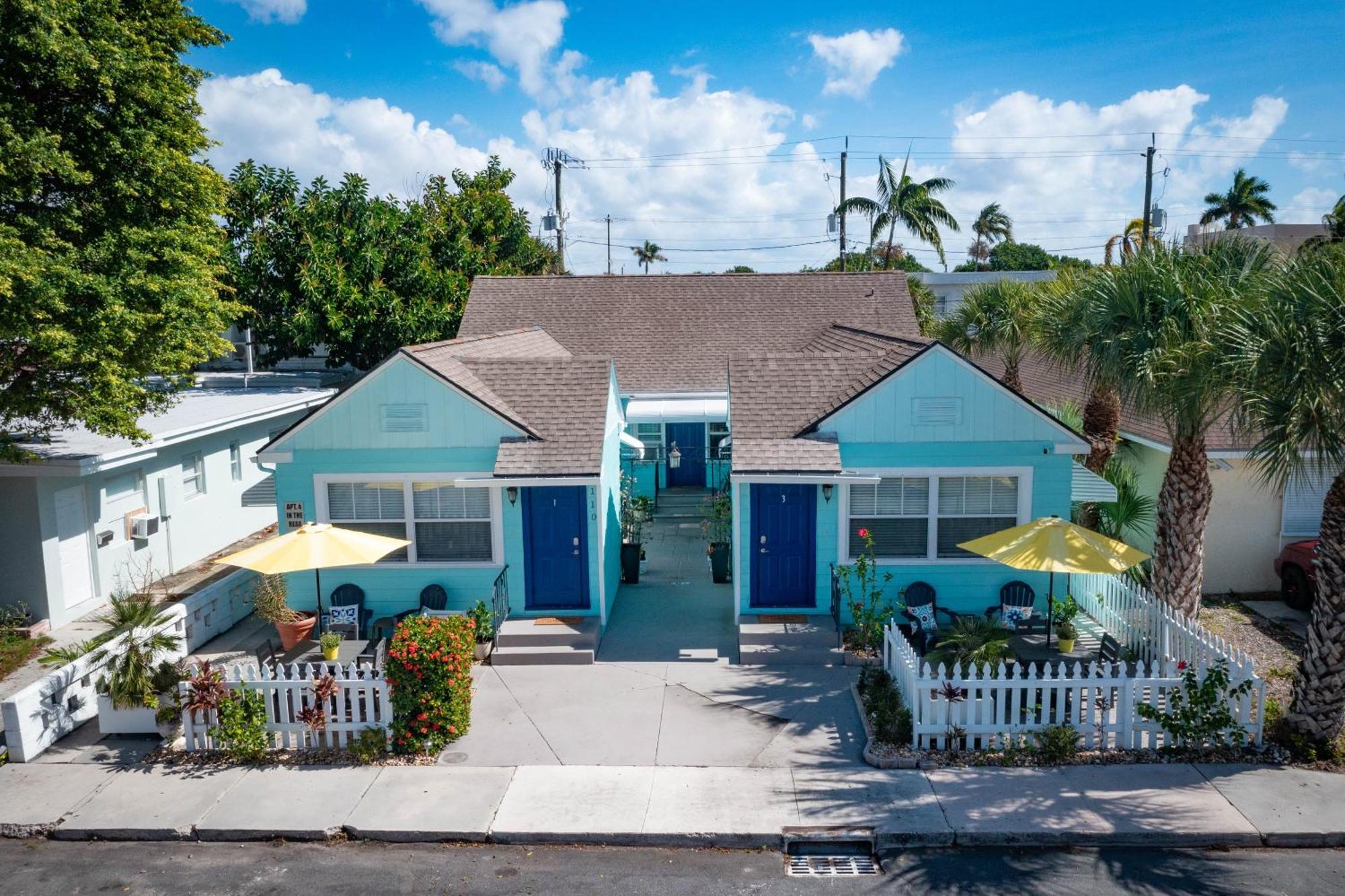 Steps To Beach & Downtown! Cozy Beach Bungalow #1 沃思湖 外观 照片